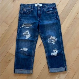 Hollister cropped jeans